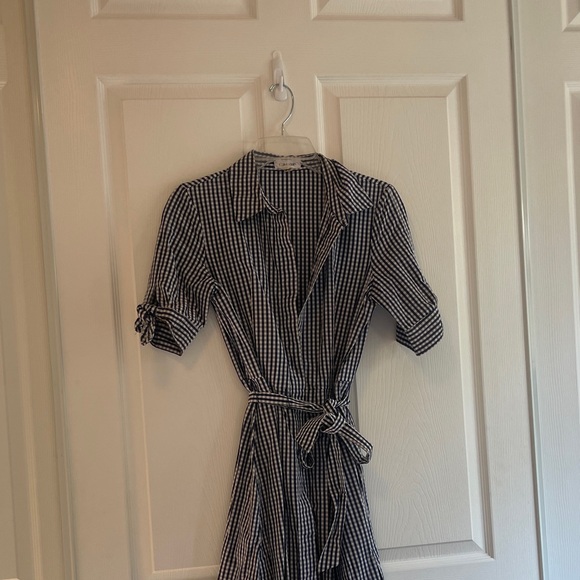 Calvin Klein Dresses & Skirts - Calvin Klein Black and White Gingham Midi Dress